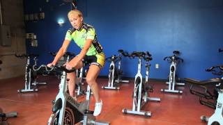 How to Build Leg Strength Riding a Bicycle : Biking & Indoor Cycling Tips