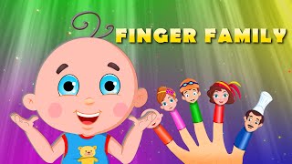 Finger Family | Flickbox Nursery Rhymes for Children | Daddy Finger Kids Songs