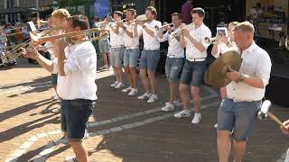 BLAASKAPEL OUTBLAST Vlijmen Winnaars set Notenkrakers Zomerfestival  29e Zevenbergen 25 juni 2023