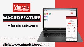 Learn About MACRO Facility in #miracleaccountingsoftware #macro #accountingsoftware #hindi #latest