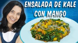 ENSALADA DE KALE CON MANGO