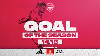 😍SO MANY GREAT GOALS! | Alexis, Wilshere, Ramsey | Arsenal Goal of the season 2014/15