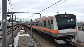 E233系0番台トタH59編成 快速 東京行き 東小金井到着