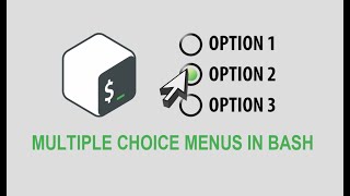 How to make a multiple choice menu in Bash.