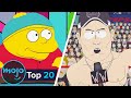 Top 20 Times South Park Roasted TV Shows