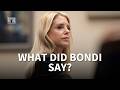 House releases Pam Bondi transcript: What she said about the Epstein files