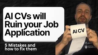 AI CVs will ruin your job application - 5 mistakes to avoid