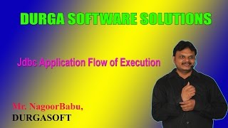 Jdbc Application Flow of Execution