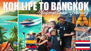 Koh Lipe to Bangkok: Unforgettable Journey