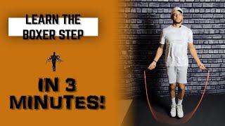 Learn The Boxer Step with a jump rope in just 3 MINUTES!