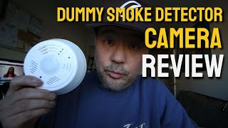 Dummy Smoke Detector Security Camera Review