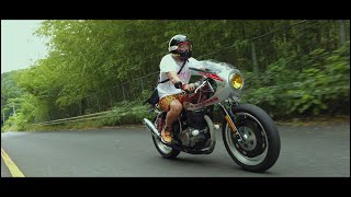 4K「超クールなカフェレーサーSR400.」