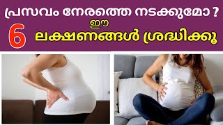 പ്രസവം നേരത്തെ നടക്കുമോ🤔 Preterm Labor / Premature Delivery Symptoms in Malayalam