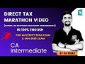 Direct Tax Marathon for CA Inter | Income Tax Revision in English | Taxation | CA Vikas