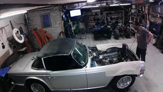 Crazy Chevy's Tiny Shop  #20 1972 TR6 #triumphtr6 #badringgear #crazychevystinyshop