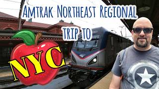Onboard Amtrak Northeast Regional - Wilmington to New York City