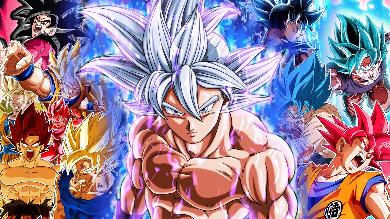 TOUTES LES TRANSFORMATIONS DE SON GOKU De 1986 à 2022 ! | TOP DRAGON ...