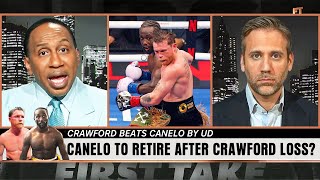 Stephen A Smith & Max Kellerman REACTION To Canelo Alvarez LOSS vs Terence Crawford