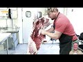 🦌 how farmers raise millions of deer to get antlers deer meat processing in the factory