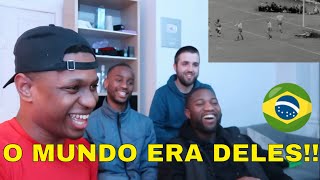 Gringos Reagem a “Quando O Mundo Inteiro Tinha Medo Da Seleção Brasileira” 🥵🇧🇷