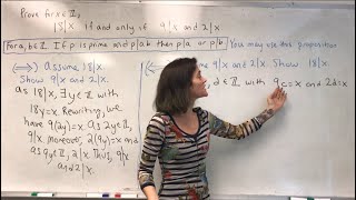 Math Reasoning: Direct Proof