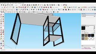 วิธีออกแบบโต๊ะทำงานง่ายๆ โปรแกรม SketchUp