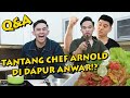 TANTANG CHEF ARNOLD DI DAPUR ANWAR! SAMBIL BACA Q&A BARENG FIRHAN ASHARI - DAPUR ANWAR