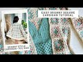 Vintage Granny Square Cardigan Crochet Pattern