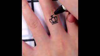 Tattoo crown simple  #prentan #tatoo #bagua