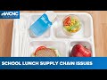 Inflation impacting school lunches