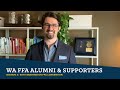 Greetings from Washington FFA Alumni & Supporters | 90th Washington FFA Convention