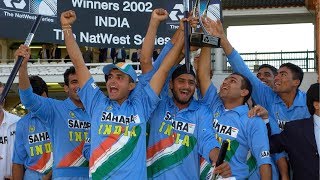 Zaheer Khan relives India's Natwest Trophy 2002 win