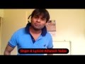 Ashutosh Yadav Bhojpuri Lyrics Writer And Singer Promotion Video