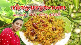 NITHYA VAZHUTHANA നിത്യ വഴുതന കൊണ്ട് ഒരു  ഉപ്പേരി ഉണ്ടാക്കിയാലോ