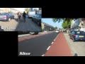 Cycling infrastructure; before and after (Netherlands) [140]