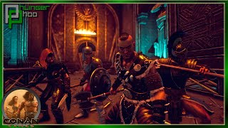 WE CAME, WE CONQUERED! LIZARDMAN VAULT! Conan Exiles Isle of Siptah 7