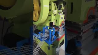 Concertina razor barbed wire making machine with YANG LI 63T punching press