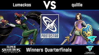 Lumeckos (Bayonetta) vs quillie (Hero) - Winners Quarterfinals - Protostar #23