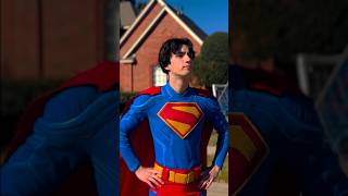 Superman 2025 Suit Up (Procosplay) #jamesgunn #superman #supermantrailer #2025 #davidcorenswet