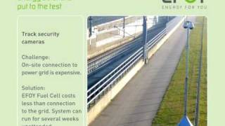 EFOY Pro Fuel Cell for Security Apllications