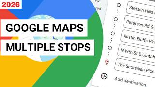 Google Maps Multiple Stops, Plan a Route with Several Destinations