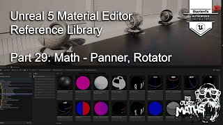 Material Editor Reference 29 - Math - Panner & Rotator