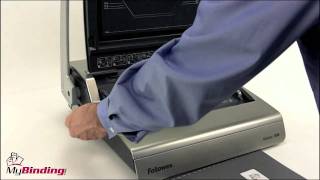 Fellowes Galaxy 500 Plastic Comb Binding Machine Demo - 5218201