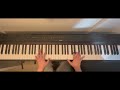 danny chan 陳百強 深愛著你 piano cover