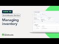 How to manage inventory in QuickBooks Online