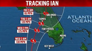 Hurricane Ian: Mandatory evacuations and major airports closed in Florida | Tampa Bay in storm path?