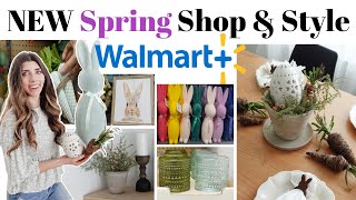 NEW Walmart Shop & Decorate With Me 2023 / Spring & Easter Decorating Ideas / Styling New Decor