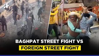 Viral Video: When Westerners Tried To Emulate Baghpat Chaat Fight