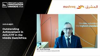 #MEA26 Mashreq - Outstanding Achievement in AML/CTF in the Middle East/Africa