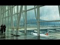 Hong Kong Airport Record-Breaking Sky Bridge - World's Longest Airside Bridge